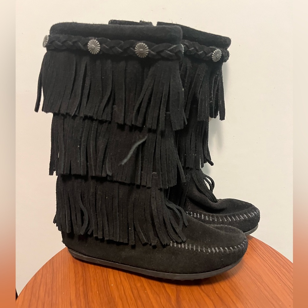 Minnetonka Moccasin Kids 3 Layer Boots
